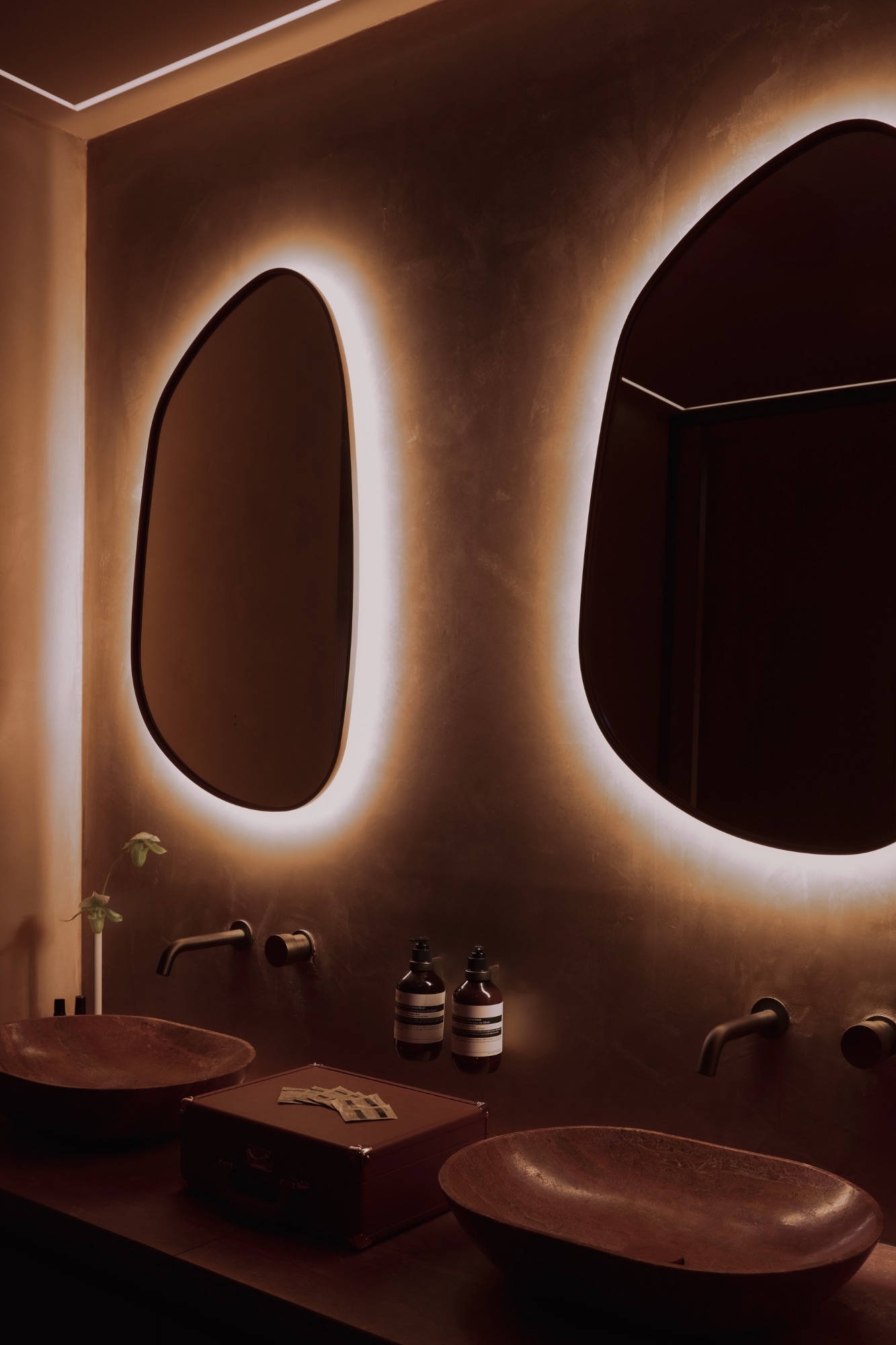 Amenities and bathroom