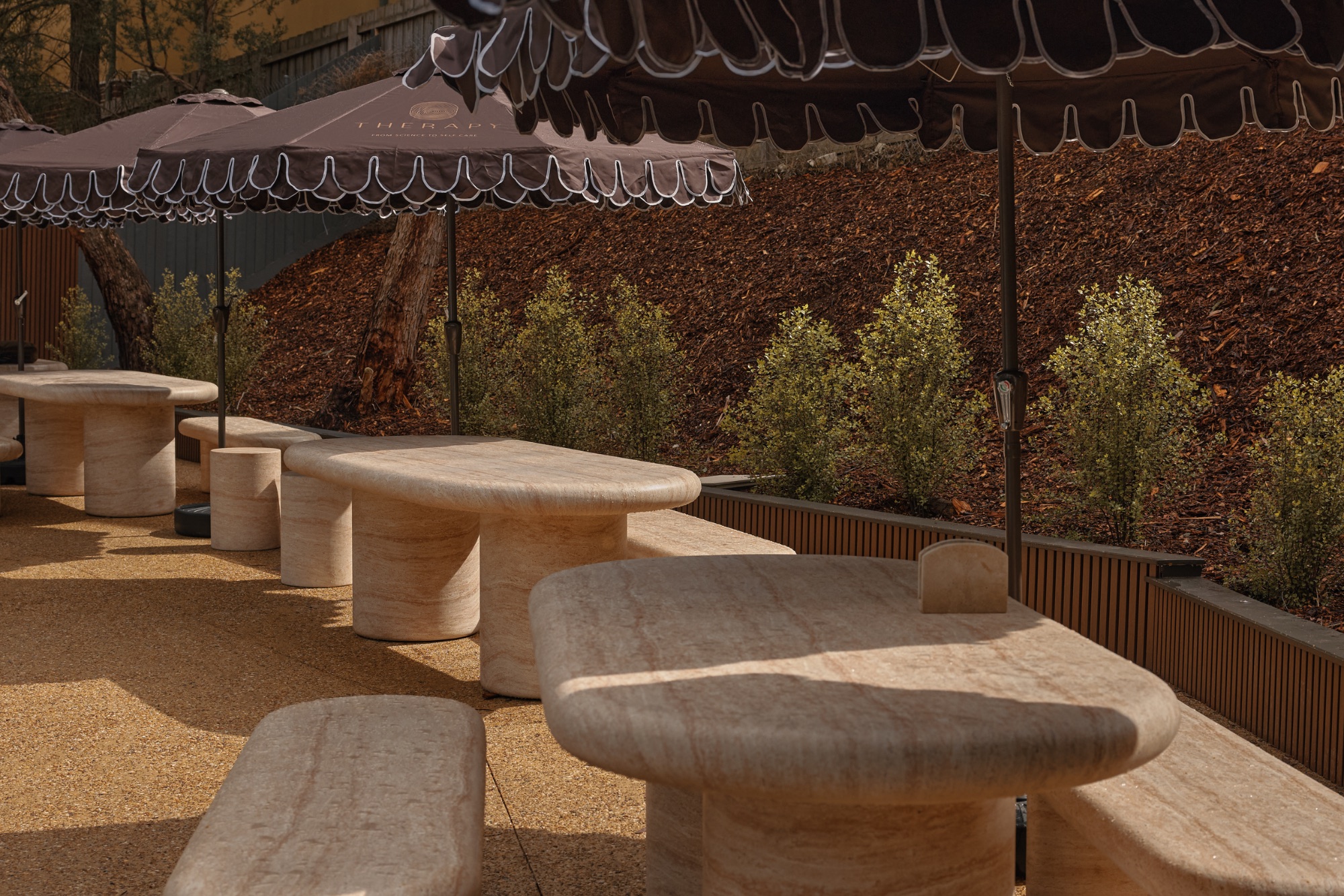 Intimate ceremony setting